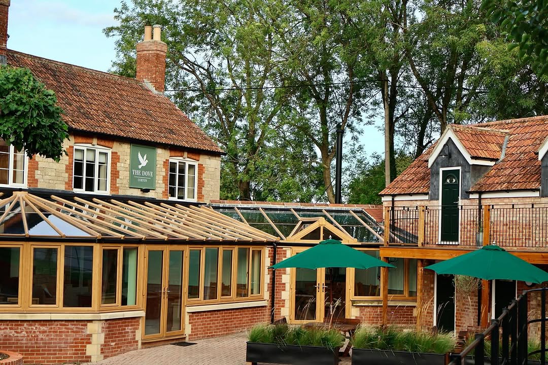 an image of the dove inn located in corton